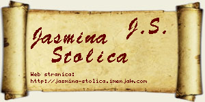 Jasmina Stolica vizit kartica